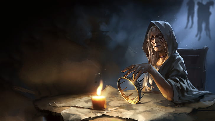 Catelyn Stark Crown Candle Song of Ice and Fire Game of Thrones Lady Stoneheart HD, HD wallpaper