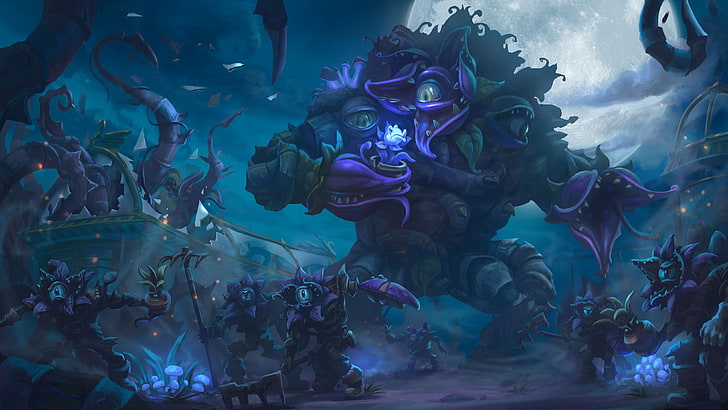 heroes of the storm, Blizzard Entertainment, water, representation, HD wallpaper