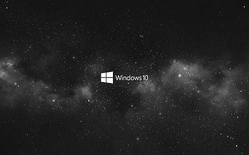 HD wallpaper: Windows 10, Black, 4K, 8K, 10K | Wallpaper Flare