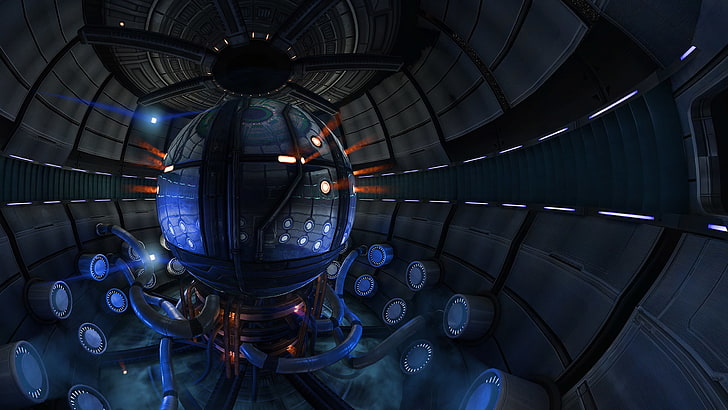 Mass Effect, Normandy SR-2, spaceship, science fiction, Mass Effect 2, HD wallpaper