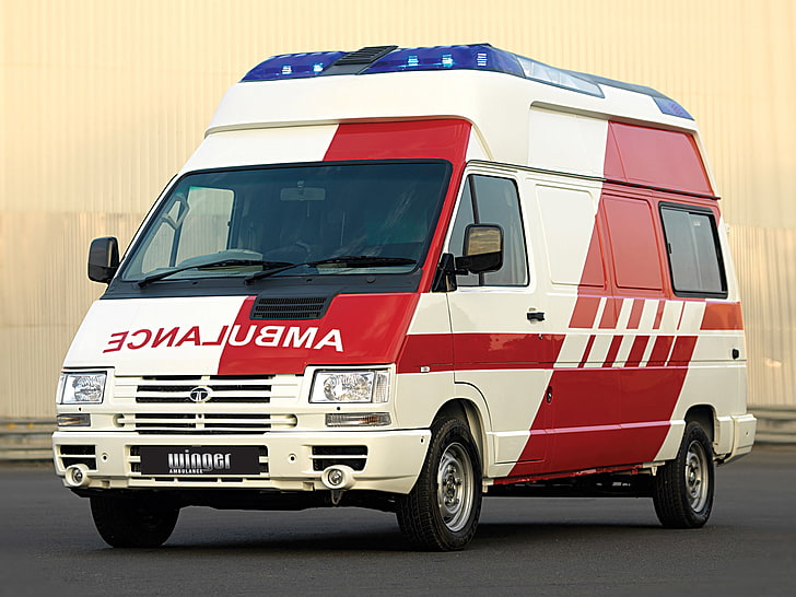 2007, ambulance, emergency, tata, winger, HD wallpaper