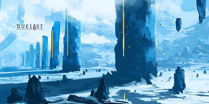 Duelist game cover, Duelyst, fantasy art, winter, cold temperature