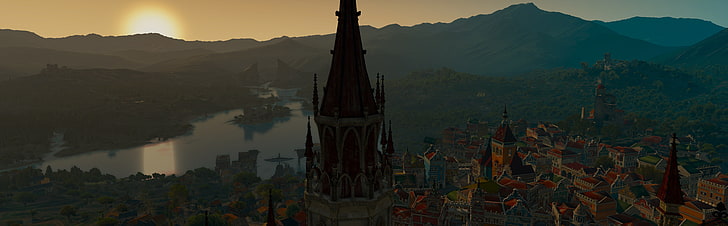 HD wallpaper: A view of Beauclair from