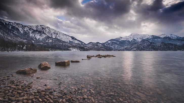 Kochelsee, germany, lakes, mountains, nature, photography, water