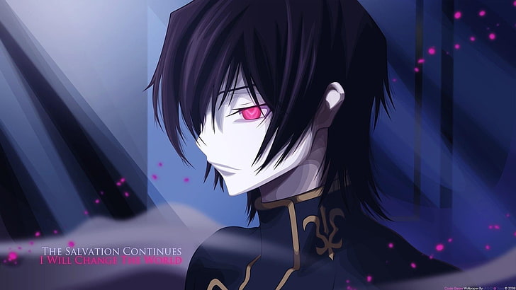 Lelouch illustration, Code Geass, Lamperouge Lelouch, anime, one person