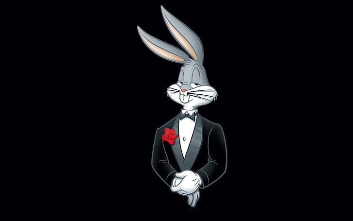 HD wallpaper: Bugs Bunny in suit
