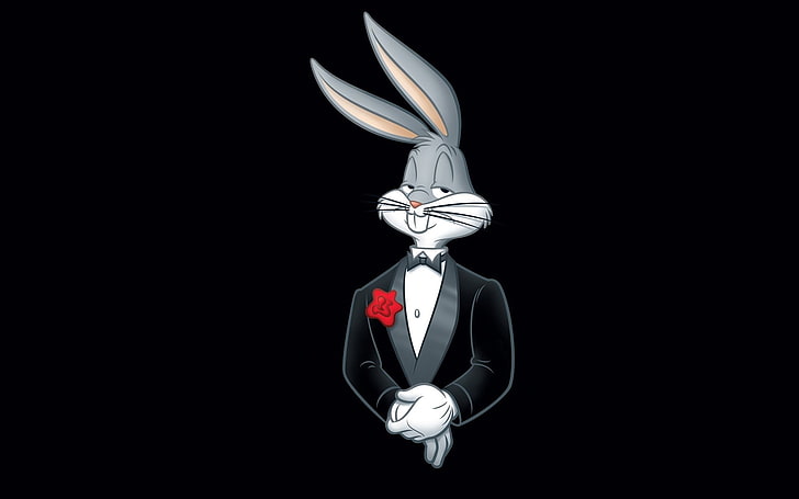 cartoon, Looney Tunes, Warner Brothers, suits, rabbits, Bugs Bunny