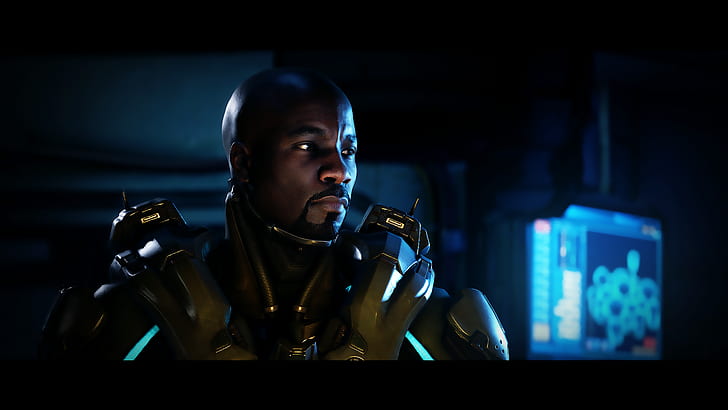 Halo, Spartan Locke, Cortana, Master Chief, Halo 5: Guardians, HD wallpaper