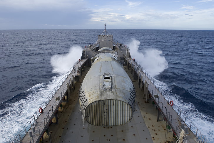 LSV-7, U.S. Navy, sea, warship, logistics support vessel, USAV, HD wallpaper