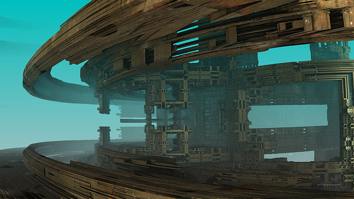 science fiction, underwater, HD wallpaper