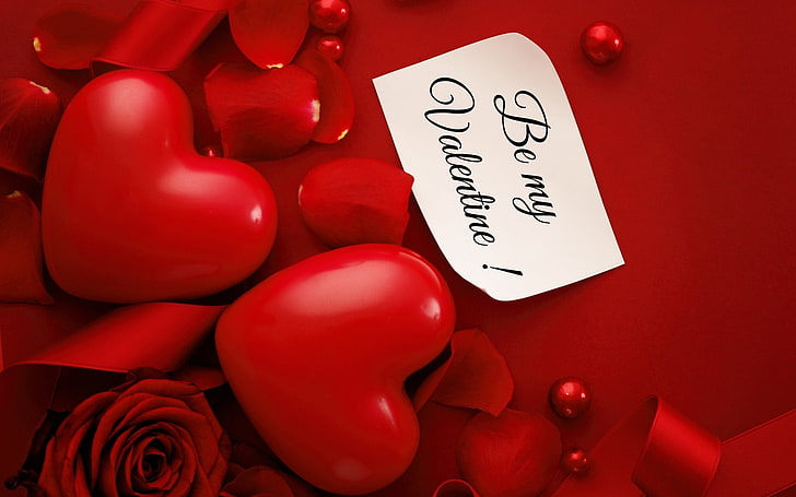 HD wallpaper: Holiday, Valentine's Day, February 14, Heart, red,  communication | Wallpaper Flare