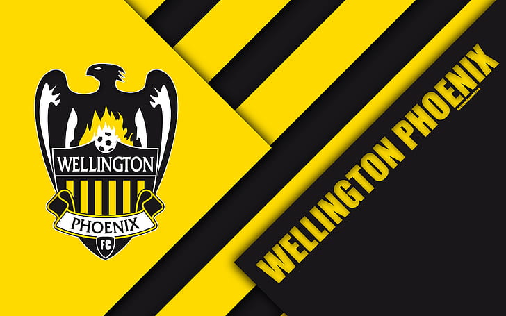 Soccer, Wellington Phoenix FC, Emblem, Logo, HD wallpaper