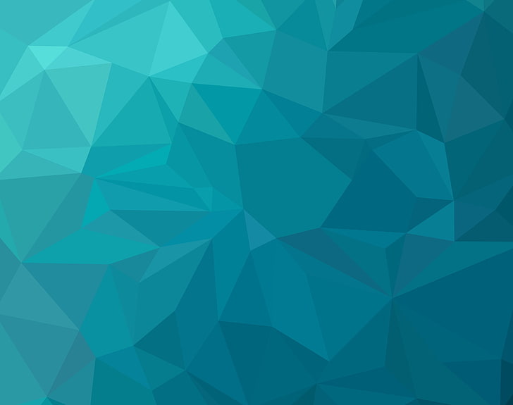 Green and Blue Geometric Shapes Wallpaper for Walls  lifencolors
