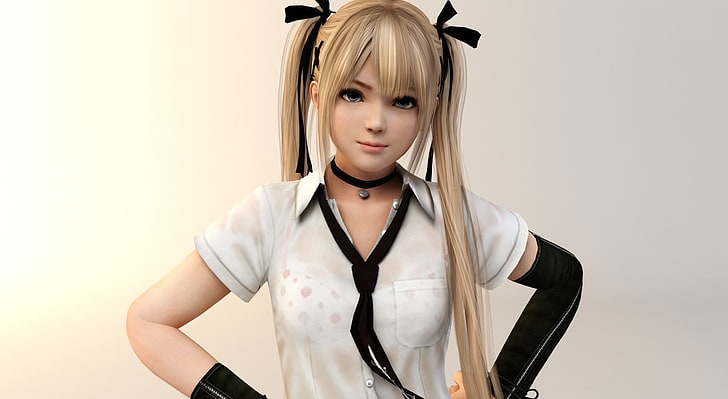 Dead or Alive, blonde-haired 3D character, Games, Other Games, HD wallpaper