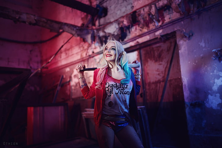 Women, Cosplay, Harley Quinn, Suicide Squad