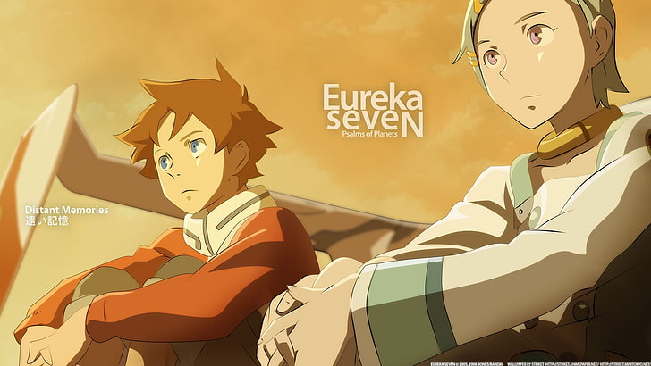 Eureka Seven, Eureka (character), Thurston Renton, anime girls, HD wallpaper