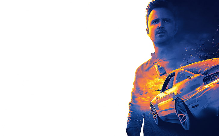 Need For Speed Movie Aaron Paul, Need for Speed digital wallpaper