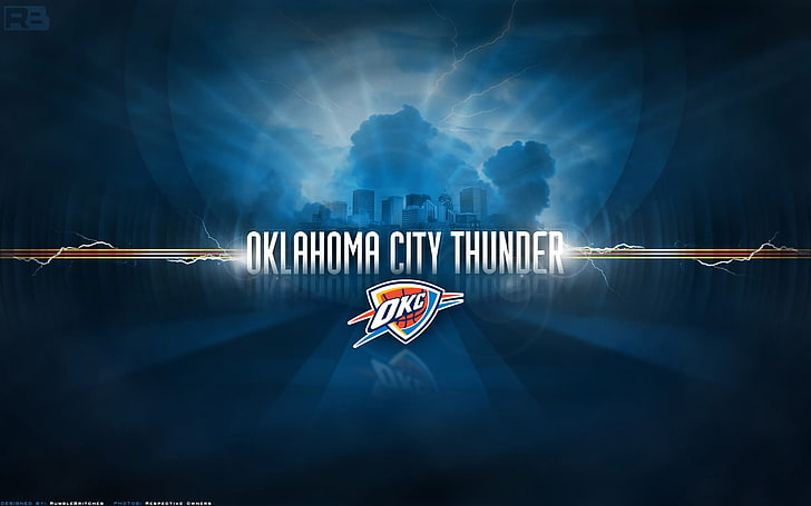 basketball, city, nba, oklahoma, thunder, HD wallpaper