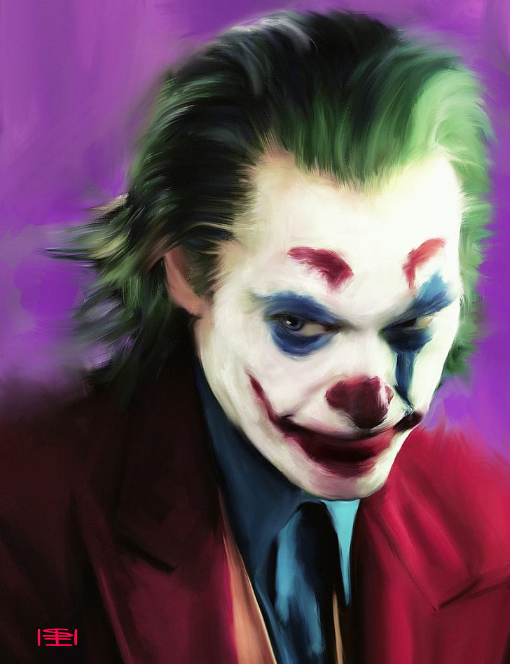 Joker, movies, 2019, artwork, digital, digital art, HD wallpaper