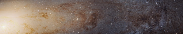 space nebula, Hubble Deep Field, ESA, stars, suns, galaxy, Andromeda