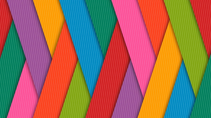 colorful, strips, HD wallpaper