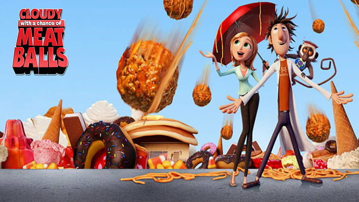 Video Game, Cloudy With a Chance of Meatballs, HD wallpaper