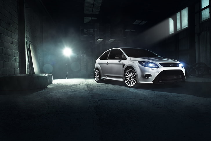 Hatchback, Ford Focus RS, Sports Car, HD wallpaper