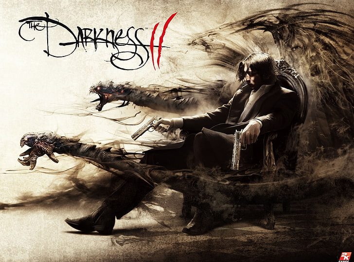 The Darkness II, Darkness 2 digital wallpaper, Games, Other Games, HD wallpaper