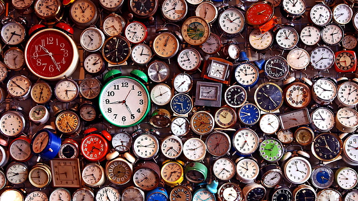 watch, alarm clock, clocks, watches, still life, photography, HD wallpaper