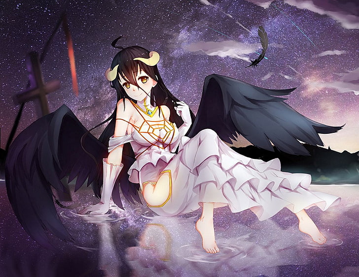 1920x1080 / 1920x1080 Overlord (Anime), Albedo (Overlord), Anime, Ainz Ooal  Gown wallpaper JPG - Coolwallpapers.me!