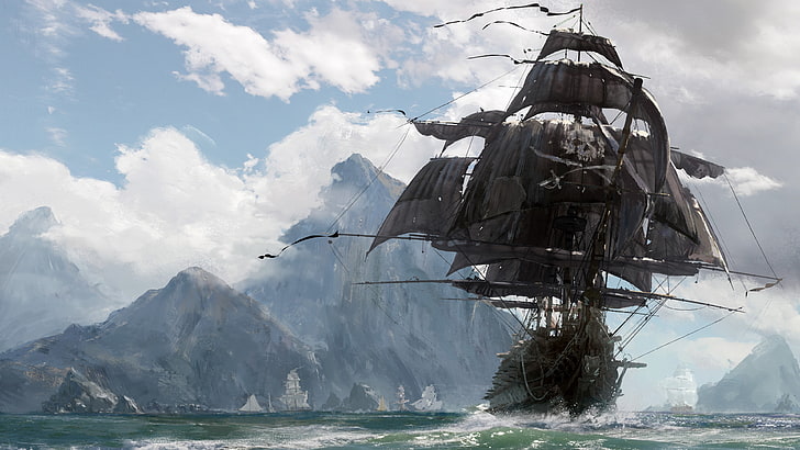 pirate, ship