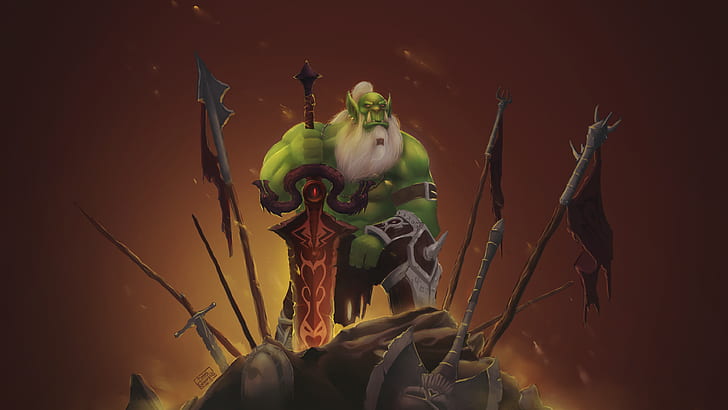 World of Warcraft Legion, wow classic, World of Warcraft: Battle for Azeroth, HD wallpaper
