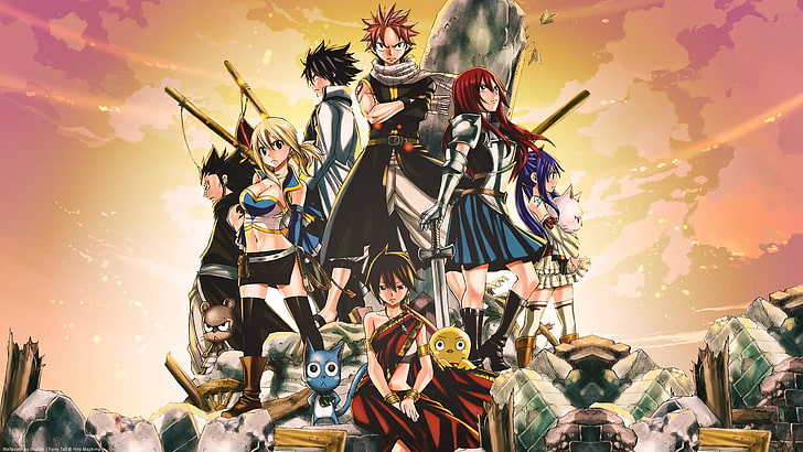 Featured image of post Wallpaper Fairy Tail Natsu And Happy Thank you for stopping by