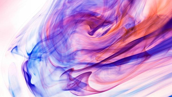 digital art, painting, motion, abstract, water, pattern, multi colored, HD wallpaper