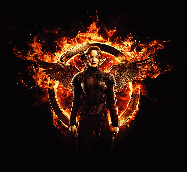 The Hunger Games: Mockingjay, Jennifer Lawrence, Katniss, Part 1