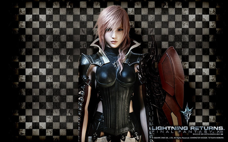 Final Fantasy Lightning Returns digital wallpaper, Final Fantasy XIII, HD wallpaper