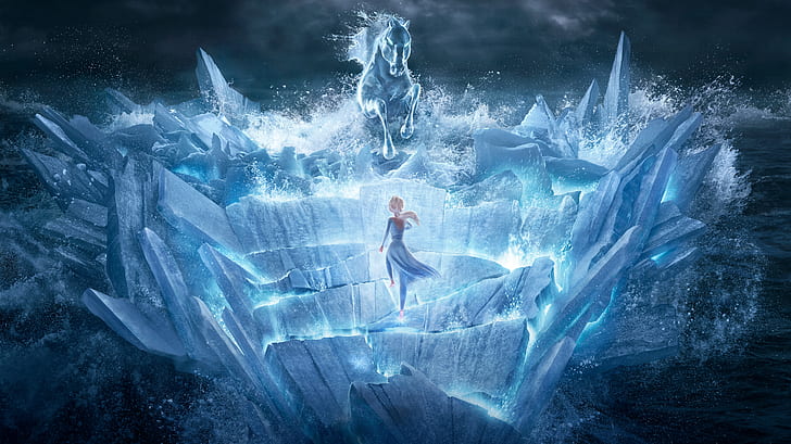 Hd Wallpaper Movie Frozen 2 Elsa Frozen Wallpaper Flare 