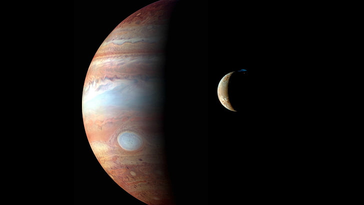 Jupiter, space, planet, space art, Solar System, digital art