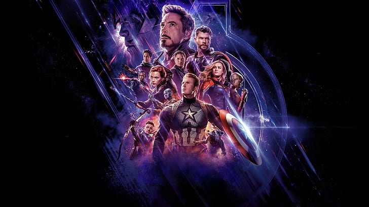 The Avengers, Ant-Man, Avengers EndGame, Black Widow, Brie Larson, HD wallpaper