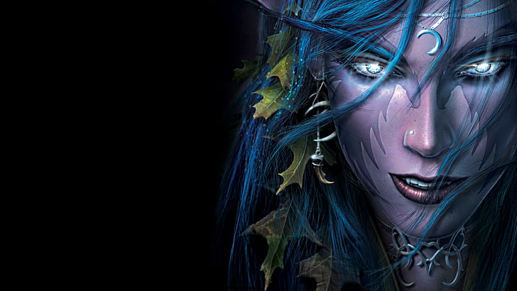 Warcraft III, Night Elves, Video Game, HD wallpaper