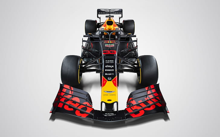 the car, Motorsport, 2019, Red Bull Racing F1