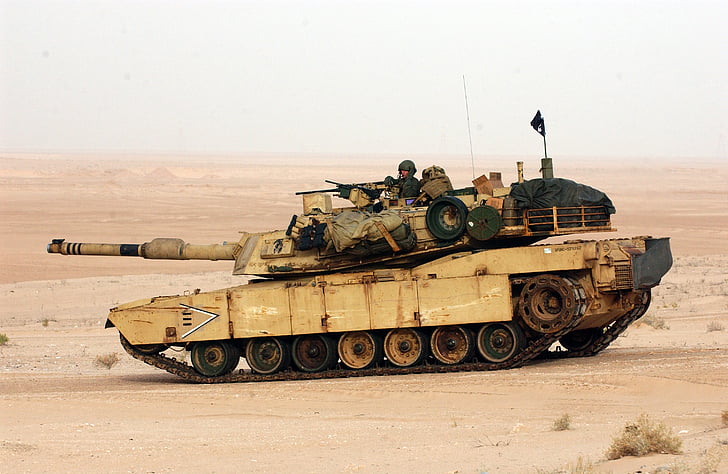 abrams, m1a1, military, tank, tanks, weapon, HD wallpaper