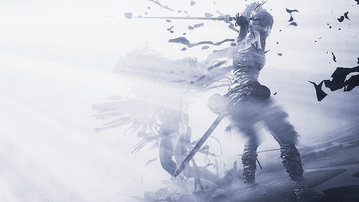 Senua, Hellblade: Senuas Sacrifice, 4K, 8K, HD wallpaper