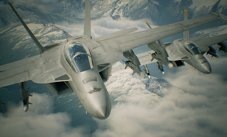 4K, Ace Combat 7: Skies Unknown, cold temperature, nature, no people, HD wallpaper