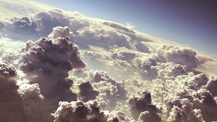 clouds, sky, nature, atmosphere