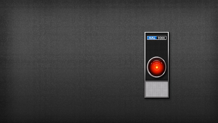 black and gray device, 2001: A Space Odyssey, HAL 9000, movies, HD wallpaper