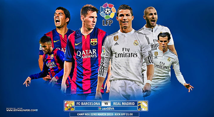 EL CLASICO, FC Barcelona and Real Madrid, Sports, Football, cristiano ronaldo, HD wallpaper
