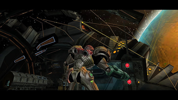 Overwatch digital wallpaper, Samus Aran, Metroid, Metroid Prime