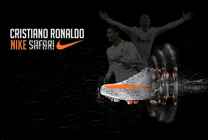 Cristiano Ronaldo Wallpaper Nike, celebrity, celebrities, boys, HD wallpaper