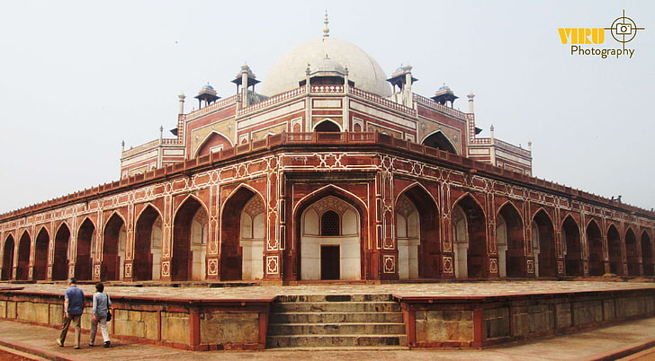 humayun ka makbara, humayun tomb, humayun tomb delhi, architecture, HD wallpaper